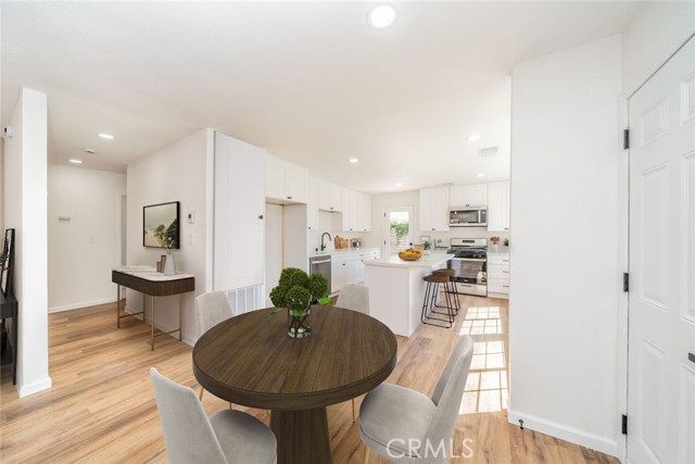Kitchen and Dining Area