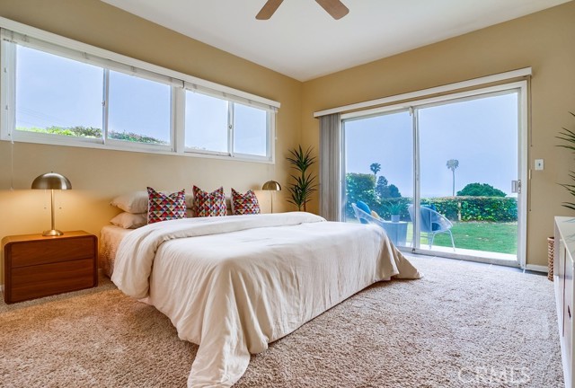 Owners suite bedroom #1 with ocean views