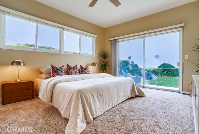 Owners suite bedroom #1 with ocean views