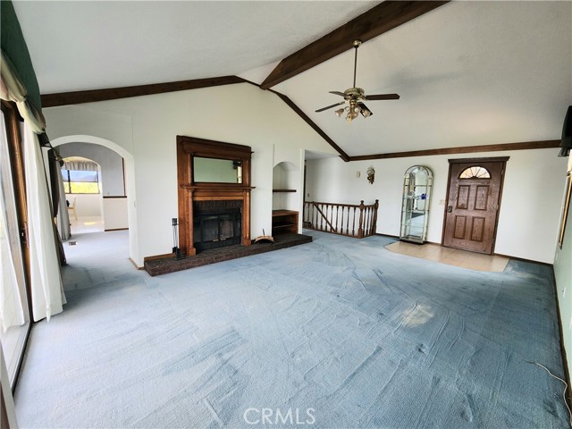 Gorgeous fireplace and mantle