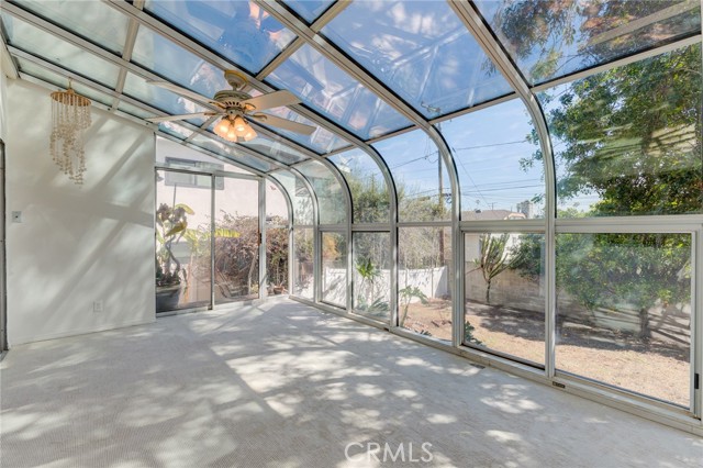 Solarium off Dining Room not included in sqft