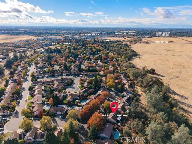 Detail Gallery Image 40 of 44 For 362 Picholine Way, Chico,  CA 95928 - 3 Beds | 2 Baths