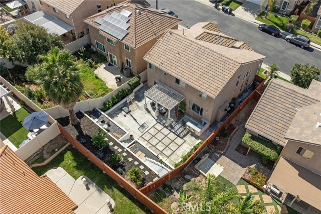 Backyard Aerial view