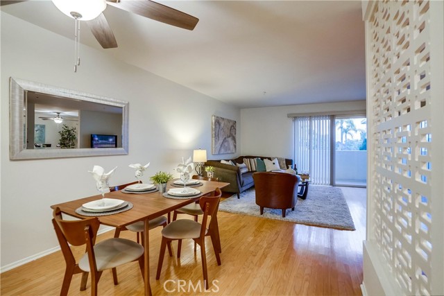 Dining Area separating Living Room and Kitchen. Dining Area separating Living Room and Kitchen.