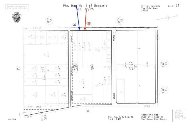 Detail Gallery Image 13 of 13 For 35 Parcel 35 Hesperia Rd, Hesperia,  CA 92345 - – Beds | – Baths