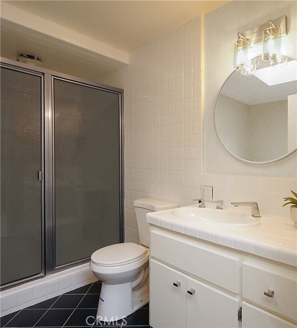 Primary bathroom with large shower