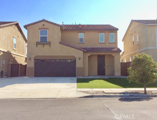 16997 Raven Street Fontana, California Desirable North Fontana three-bedroom, two-and-a-half bathroom single family home in the beautiful Sierra Crest community. The main level has designer vinyl flooring and the upper level has luxury carpet. The modern kitchen has a large island with quartz countertop, plenty of cabinets, and stainless steel appliances. The large living area opens to the backyard with a covered patio perfect for entertainment and gatherings. Cozy foyer and loft with convenient built in work stations. The master suite has a huge walk-in closet, double vanities, free standing shower, and garden bathtub overlooking the city skyline and gorgeous sunset for relaxation. Two spacious upstairs bedrooms and main bathroom. Recessed lighting, window shutters, and ceiling fans throughout all living spaces. Low maintenance front yard and back yard with artificial turf. Quiet and welcoming neighborhood within minutes to freeways, parks, shopping centers, schools and more.