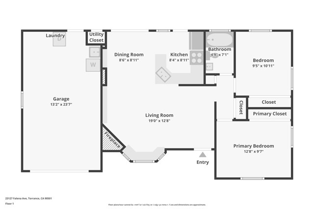 Detail Gallery Image 38 of 38 For 23127 Falena Ave, Torrance,  CA 90501 - 2 Beds | 1 Baths