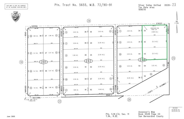 Detail Gallery Image 6 of 7 For 39601 Cuyama Ave, Newberry Springs,  CA 92365 - – Beds | – Baths