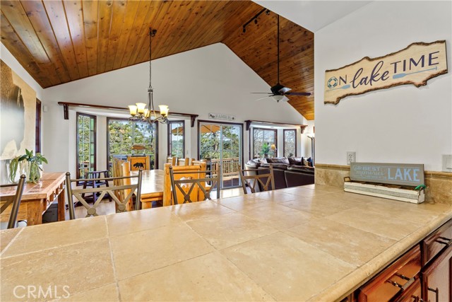 Kitchen with Counter Seating
