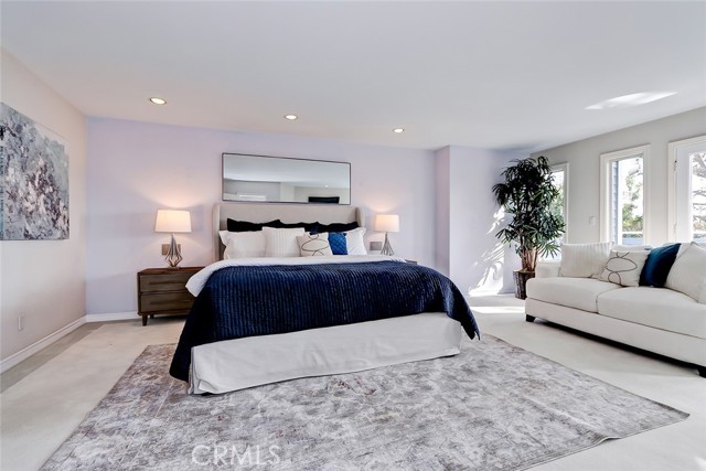 Master Suite encompasses the whole top floor