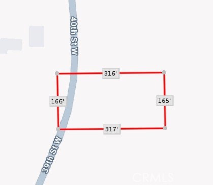 Detail Gallery Image 4 of 5 For 0 39th St West, Rosamond,  CA 93560 - – Beds | – Baths