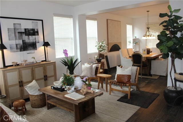 Living Room and Dining Room