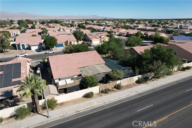 Aerial View, Back side of Home