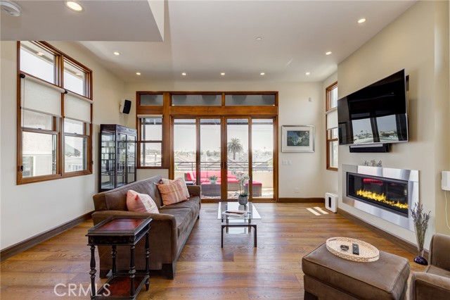 Living room to patio