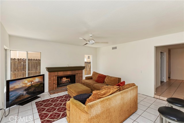 Family Room with Fireplace