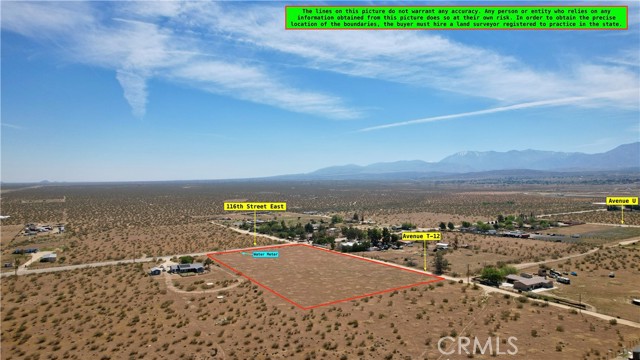 Detail Gallery Image 8 of 15 For 0 Corner of 116th Street East and Avenue T-12, Littlerock,  CA 93543 - – Beds | – Baths