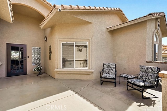 Front Door Featuring The Courtyard