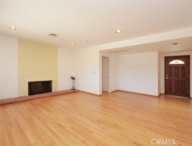 Living Room with Fireplace