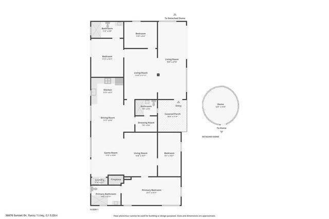 Detail Gallery Image 63 of 63 For 56676 Sunset Dr, Yucca Valley,  CA 92284 - 4 Beds | 2/1 Baths