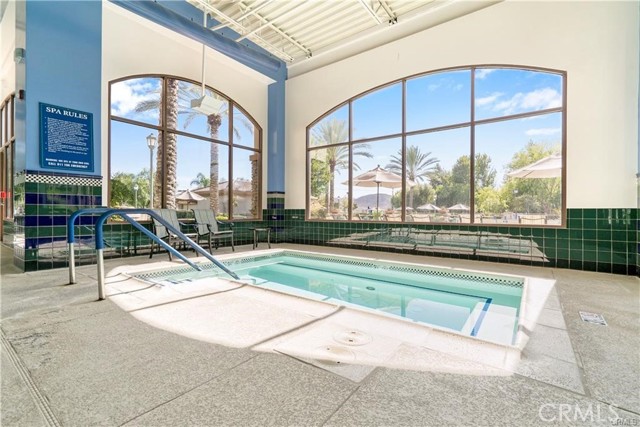Solera Diamond Valley Clubhouse Interior pool area.