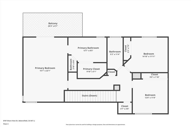Detail Gallery Image 55 of 55 For 8707 Shore View, Bakersfield,  CA 93312 - 4 Beds | 3 Baths