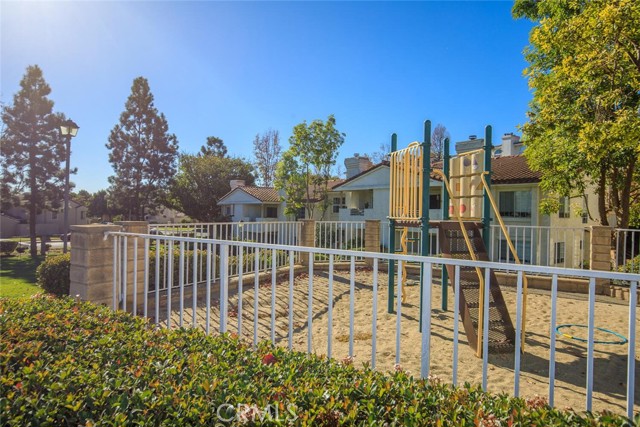 Playground near pool area