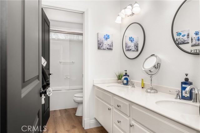 upstairs hallway bathroom