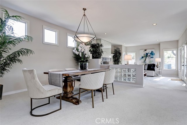 Large dining area