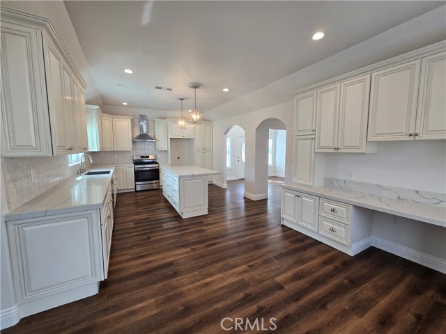 Beautiful, bright, open, and updated kitchen.