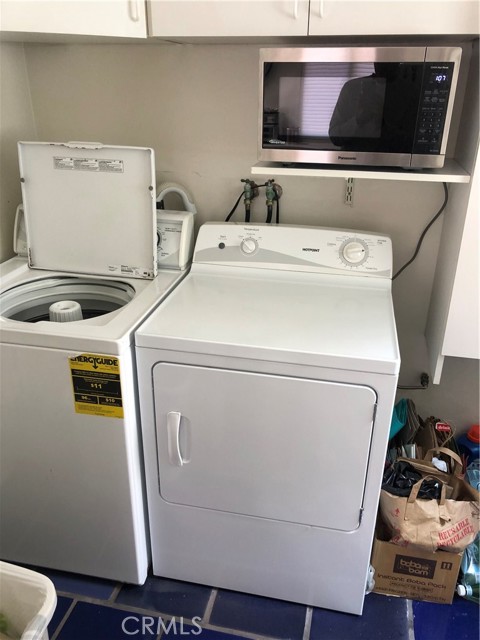 Separate laundry area