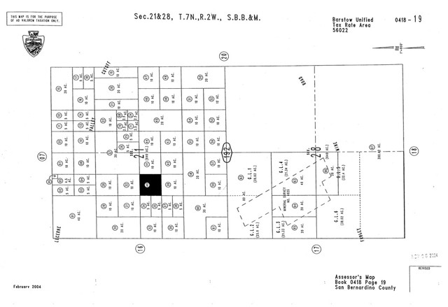 Detail Gallery Image 1 of 1 For 0 Aka Lucerne Valley Cutoff, Apple Valley,  CA 92307 - – Beds | – Baths