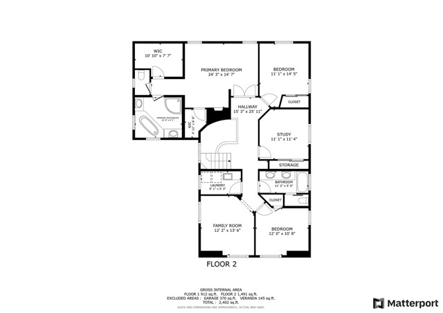 2nd Level Floorplan