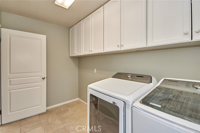Laundry room.