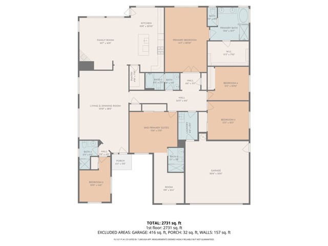 Detail Gallery Image 25 of 25 For 11162 Datura Ln, Apple Valley,  CA 92308 - 5 Beds | 4 Baths