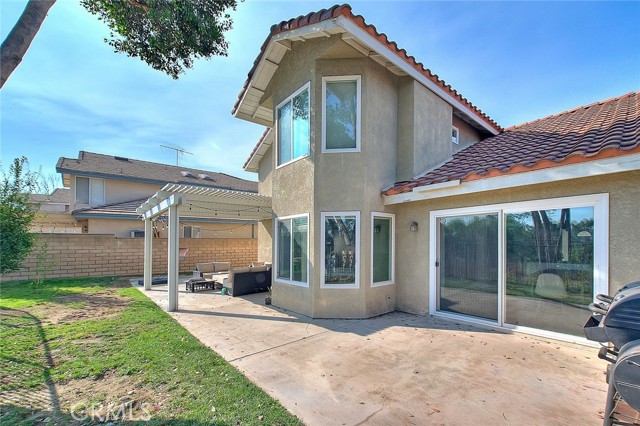 Covered patio!