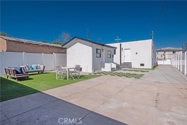 REAR VIEW OF MAIN HOUSE & CASITA