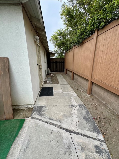 side of house