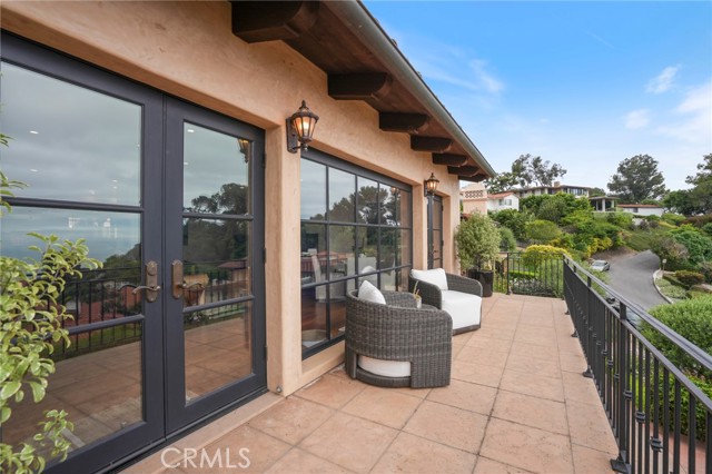 Front Balcony off Family Room