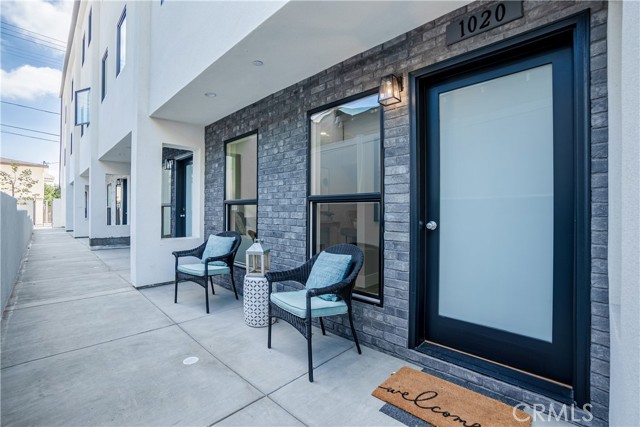 Front Door and Porch.