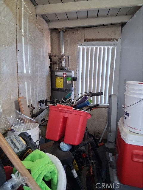 Laundry room.