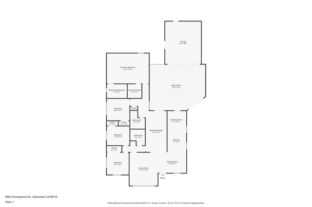 Detail Gallery Image 49 of 49 For 6053 Turnergrove, Lakewood,  CA 90713 - 4 Beds | 3 Baths