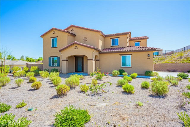 Your home sits perched on a hill that allows you to see magnificent views! Side facing garage. Front porch makes a cozy front entrance!