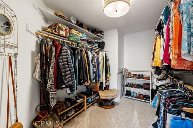 Walk-in closet of primary suite - wow!