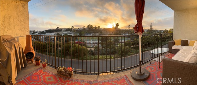 Sunset from your balcony