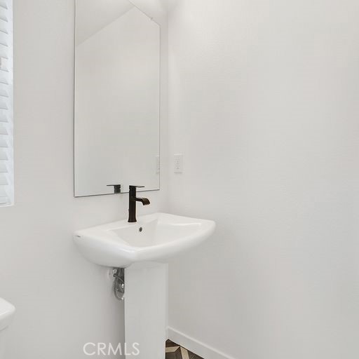 powder room on 2nd level