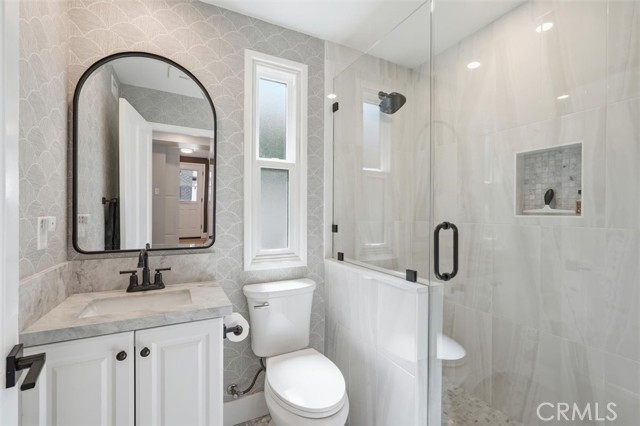downstairs back bathroom