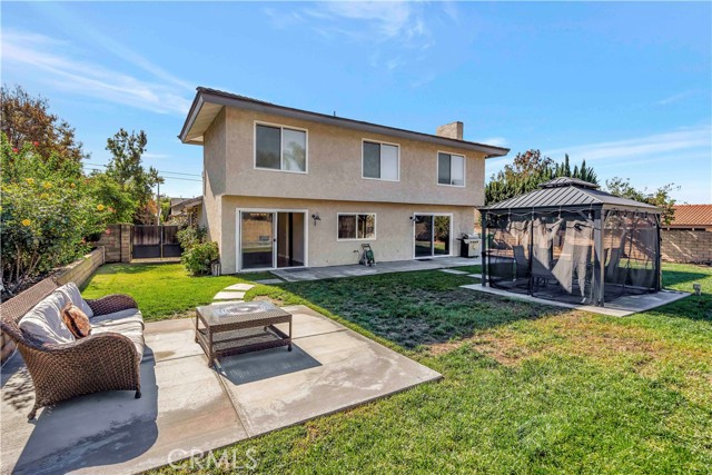 Outdoor living space is key on this oversized lot.