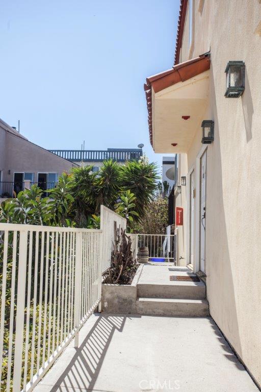 Front door is at the rear of the building. Front ? Rear? Hmmm. Funny...