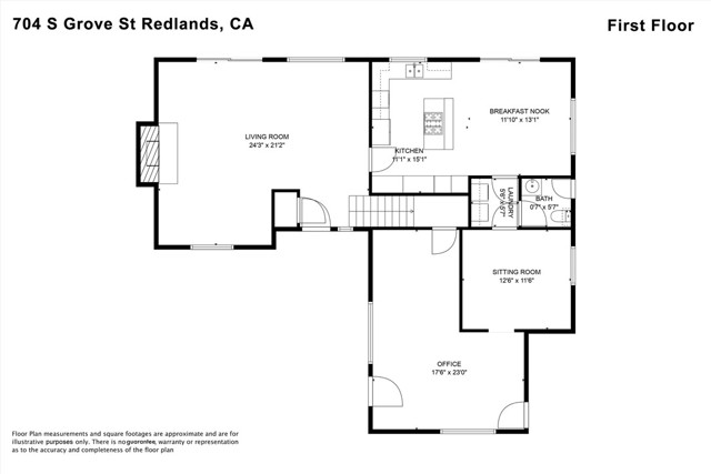 704 Grove Street, Redlands, California 92374, 5 Bedrooms Bedrooms, ,2 BathroomsBathrooms,Single Family Residence,For Sale,Grove,IG25023629